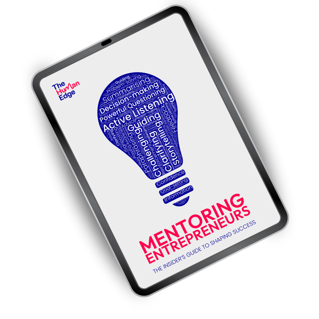 Mentoring Entrepreneurs Book Tablet